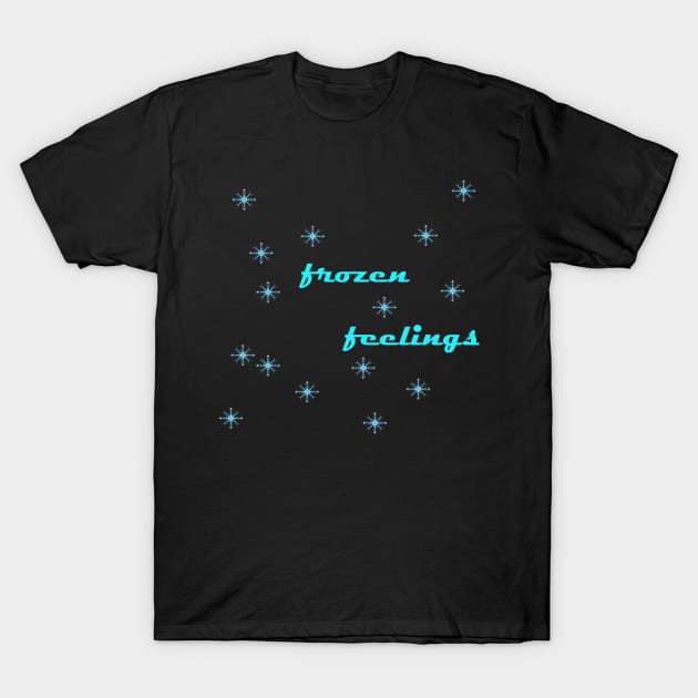 FrozenFeelings T-Shirt by OboShirts